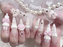 プティネイル 池袋(Puty Nail)/フリルネイル　スカルプ