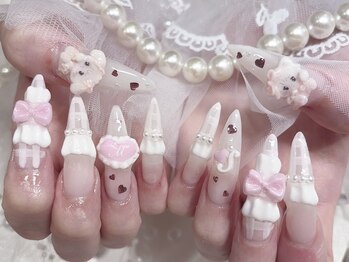 プティネイル 池袋(Puty Nail)/フリルネイル　スカルプ