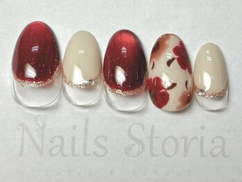 ネイルズ ストーリア(Nails Storia Salon&School)/シンプルデザイン
