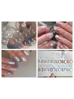 ショートネイルデザインが豊富