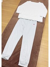 ホジュン鍼灸整体院/必要な方は施術着をお貸しします