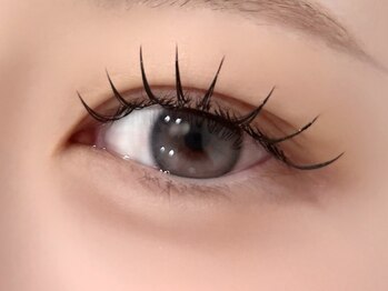 サロン プアナ(salon puana)の写真/【しっかり束感】で存在感のある目元に♪ダブルフラット60束120本（アイシャンプー付）￥4300◇目力up◎