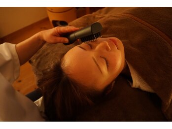 小顔・ドライヘッドスパ専門店 隠れ家cuco【クコ】/小顔フェイシャルの様子