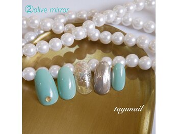 たゆ ネイル(たゆnail)/ミラーネイル