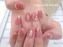 アグニークリッシェ(Agunik Riche)/【チークネイル】