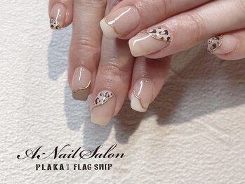 エーネイルサロン プラーカ本店(A-Nail Salon)/レオパードネイル
