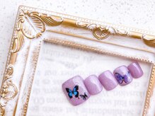 ネイルサロン&スクール ジーナ(GINA)/バタフライネイル