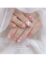 リンドネイル バイ モカ アンド ララ(Lind nail by moca and LaLa)/キラキラチーク
