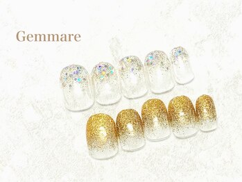 ジェンマーレ 二子玉川店/キラキララメグラデーション