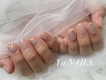 ユーネイルズ 恵比寿(Yu.NAILS.)/オーロラ&フラッシュ