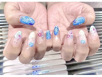 オーク 溝の口(OAK)/持ち込みデザイン10本アート