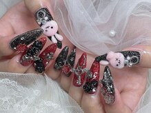 ベティネイル アイラッシュ(Betty Nail)/ゴシックうさぎネイル　スカルプ