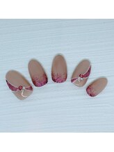 ネイルベース ネイル ケア サロン ミウラ(miura)/４月定額アート★