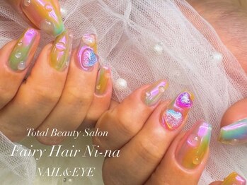 フェアリーヘア ニーナ(Fairy Hair Ni-na)/【パラジェル】オーダーネイル
