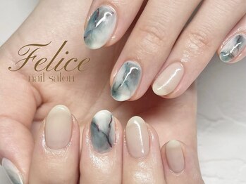 フェリーチェ(Felice)の写真/信頼と実績◎技術を磨いたベテランネイリストの高い技術力&丁寧なカウンセリングで仕上がりの違いを実感♪