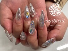 ネイルスタジオ アンビエント 表町店(Nail Studio ambient)/ラメグラデーション