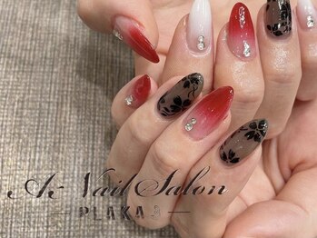 エーネイルサロン プラーカ本店(A-Nail Salon)/レース風ネイル