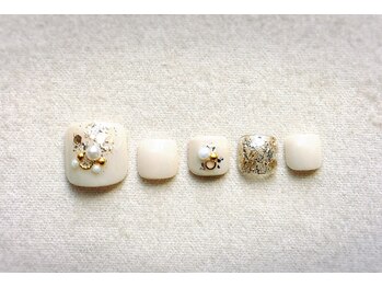 【フット】デザインジェルネイル