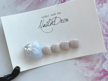 ネイルンデコ (Nailn Deco)/8月フットオススメ ¥4980