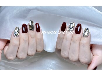 モナサロン(Mona salon)/ワンカラー埋め尽くし4本