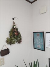 ボディケア メロー(bodycare mellow)/可愛いスワッグ作って頂きました