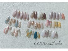 ココ ネイル サロン アンドスクール(COCO.NAIL SALON＆SCHOOL)の雰囲気（大人気メニュー☆初回の方はオフと丁寧なケア無料！！6950円）