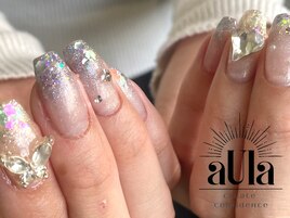 ラメ×ラメグラデーション