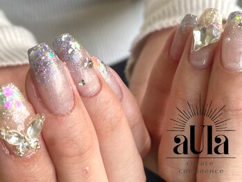 アウラ(aUla)/ラメ×ラメグラデーション