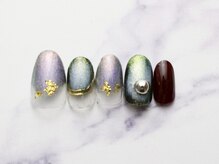 池袋ネイルサロン イイネイル(Ee-Nail)/マグネットニュアンス初回￥6980