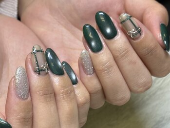 チェックネイル