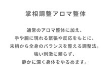 整体家 シン(Shin)/庄加の掌相調整アロマ整体