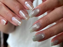 しずくネイル