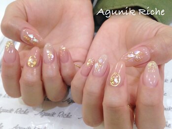 アグニークリッシェ(Agunik Riche)/【ベージュネイル】