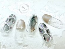 ネイルサロン ふるる 大須店/☆ミディアムネイル☆#66