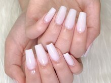 エムネイル(M-Nail)/★乳白色シンプルネイル★