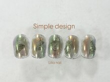 リリア ネイルサロン(Lilia Nail Salon)/Simple design 
