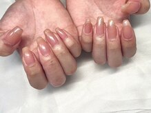 ジェミニ(Gemini)/ワンカラー/ピンクネイル/西新宿