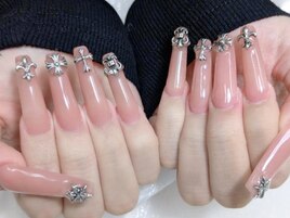 チップ長さだしクロムネイル