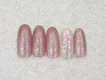 リノ ネイル(Rino nail)/5月新作 ホロフラワー705c1