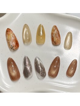 ララネイル(LALA nail)/4月定額デザイン