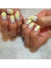 ネイルサロンリュクス (nailsalon Luxe)/バターイエローグラデーション