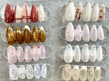 ル シャルム ネイル(La Charme nail)の雰囲気（トレンドデザインサンプル）