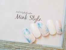 ミンクスタイル 恵比寿店(Mink Style)/ボタニカルピンクネイル