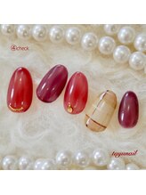 たゆ ネイル(たゆnail)/チェックネイル