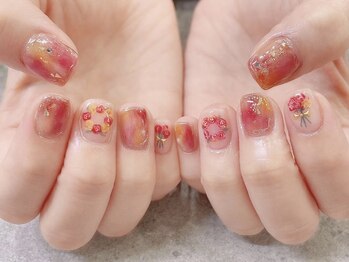 プライズアイリス アイラッシュ 池袋東口店(prize Iris eyelash)/手描きフラワーニュアンス