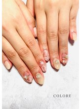 クロレ(COLORE)/秋冬暖かツィードネイル