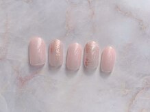 ミーム(meme)/塗りかけシンプルネイル