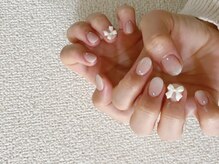 キキネイル たまプラーザ店(kikinail)/リボンパーツネイル