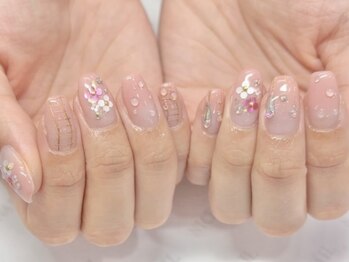 ナイスネイル 草加駅前店(NICE NAIL)/持ち込みデザインコース