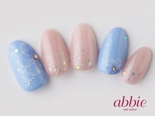 アビー 目白店(abbie)/水彩フラワー　￥11550